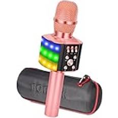 Uppgraderad Trådlös Bluetooth Mikrofon För Karaoke 4-i-1