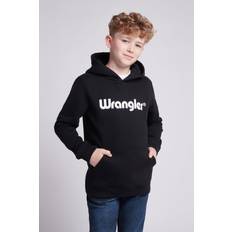 Wrangler Kids' Tubular Graphic Hoodie - Black