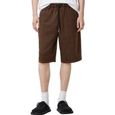 AllSaints Shorts AllSaints Checked Oversized Pull On Short