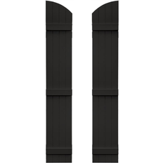 Roof Domes Vantage 13.875-in W x 89-in H Black Exterior Shutters Aluminum Roof Dome Double-Pane