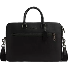Coach Briefcases Coach Ethan Slim Brief - Black Leather