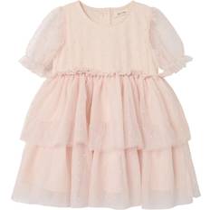Återvunna material Klänningar Barnkläder Lil'Atelier Klänning - Peach Blush