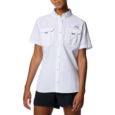 Columbia PFG Bahama II Short Sleeve Shirt - White