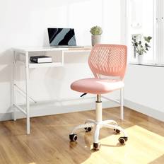 Office Chairs on sale Inbox Zero Modern Ergonomic Reception Cream 120 Office Chair