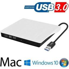 Lecteurs Optiques Graveur DVD CD Externe USB 3.0 Ultra Slim Portable