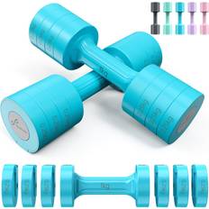 Sportneer Adjustable Dumbbells Set 2kg 5kg