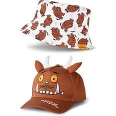 One Size Bucket Hats Children's Clothing Gruffalo Bucket Hat & Cap Set - Brown