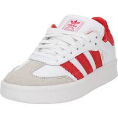 Red - Women - adidas Samba Shoes adidas Sneakers Samba Xlg Ftw - White/Better Scarlet/Clear Granite