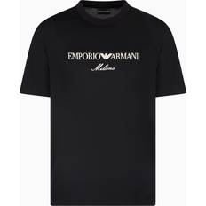 Emporio Armani Tops Emporio Armani Embroidered Logo Tee