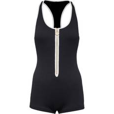 Seafolly Retro Baddräkt Med Ben - Svart