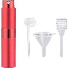 Atomizers Kikidex 2025 New Upgrade Mini Refillable Perfume Travel Spray Bottle Scent Pump Portable Spray Case 8ml
