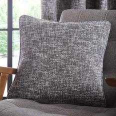 Dunelm Everson Boucle Square Cushion Monochrome Complete Decoration Pillows Grey (45x45cm)