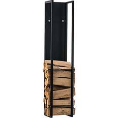 Cestos de Leña CLP Leñero Spark Negro Mate 160 cm