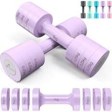 Sportneer Adjustable Dumbbells Set 2kg 5kg