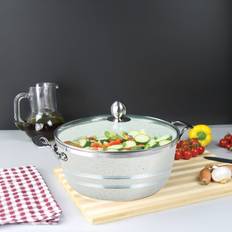Cookware Sq Professional Mianra 5Pc Non-Stick Stockpot 5Pc Cookware Set with lid 5 Parts