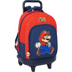 Compact Trolley Kuffert 33L Trick - Mørkeblå/Rød