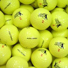100 Yellow Coloured Golf Balls