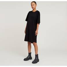G-Star Dam Klänningar G-Star Saddle Sleeve Loose T-Shirt Dress - Black