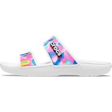 Crocs Slippers Crocs Classic Colorful Unisex Slippers - White Pink