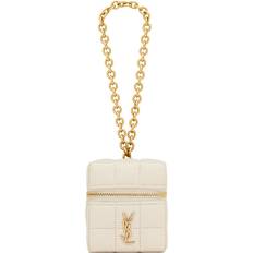 Saint Laurent Women's Cassandre Matelasse Carre Mini Cube - Crema Soft