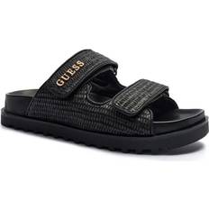 Guess Women Slides Guess Fadeliza Double-Strap Sandal - Black