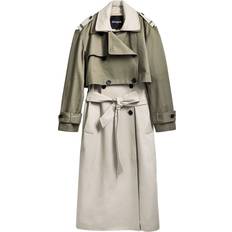 Desigual Women's Parka Des Moines - Beige