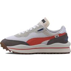 Puma Style Rider Stream On - White Orange