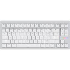 Wooting 80HE 80% Tangentbord Zinc Alloy Vit
