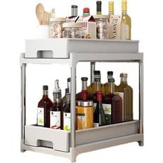 Tlily Kitchen Spice Rack Drawer Shelf Organizer