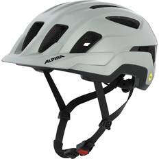 Cykeltillbehör Alpina Paranus Mips Cykelhjälm Storlek 52-56 cm Färg Smoke Grey Midnight Grey Matt