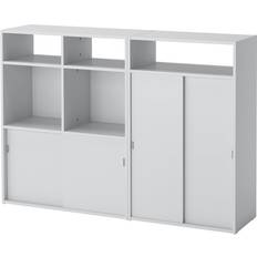 IKEA SPIKSMED skåpkombination, ljusgrå Förvaringsskåp 136.7x96.4cm
