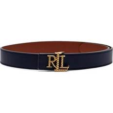 Cinturones Lauren Ralph Lauren Rev Lrl 30 Medium Belt - Refined Navy/Lauren Tan