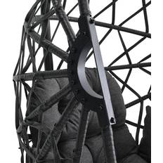 Bloomsbury Market Outdoor Hanging Chair with Cushion 203cm H x 90cm W x 203cm L