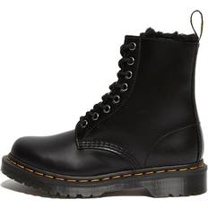 Dr. Martens Yellow Shoes Dr. Martens Serena 8 Martin Boots Couple Style - Black