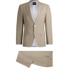Beige - Herre Jakkesæt Boss Black H-Huge 2Pcs-224 - Beige