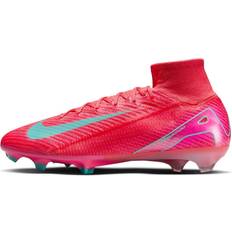 Nike Mercurial Superfly 10 Elite FG Firm Ground Soccer - Cleat Ember Glow/Aurora Green