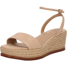 Sandaler med hæl Lauren Ralph Lauren Leona Suede Espadrille - Beige