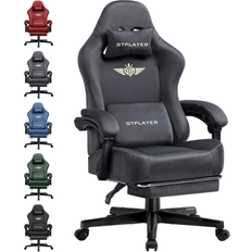 GTPLAYER Ergonomisk Kontorsstol 160° Justerbart Ryggstöd