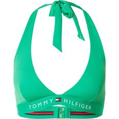 Tommy Hilfiger Women Bikini Tops Tommy Hilfiger Original Halterneck Bikini Top - Bright Green