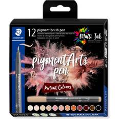 Staedtler Brush Pens Staedtler 371 C12-4 Brush Pen Pack of 12