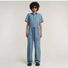 Dam - Denim/Jeanstyg Jumpsuits & Overaller G-Star Easy Jumpsuit - Light Blue
