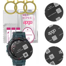 apgo 3x Matte Hybrid Protective Glass for Amazfit T-Rex Pro