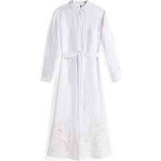 Tommy Hilfiger Broderie Anglaise Maxi Shirt Dress