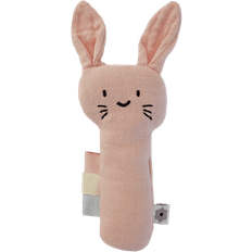 Organic Mjuk Skallra Kanin Babyleksaker Unisex 14 cm