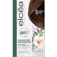 Hårprodukter Elcéa Coloration Permanente au Lait d'Hibiscus Noir 5 Châtain Clair