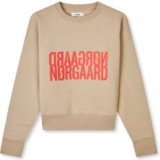 Mads Nørgaard Organic Sweat Tilvina Sweatshirt - Trench Coat Melange