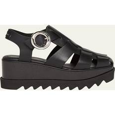 Stella McCartney Elyse Platform Fisherman Sandals - Black