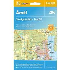 Kompasser Amal 45 Åmål Sverigeserien Topo50