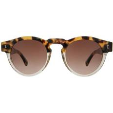 Leonard L-230BRG Men's Sunglasses - Transparent Champagne Yellow