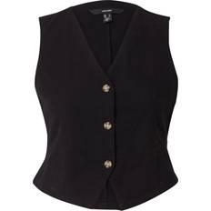 Vero Moda Women Vests Vero Moda Tailored Waistcoat Co-Ord - Black